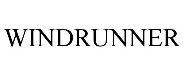Trademark Logo WINDRUNNER