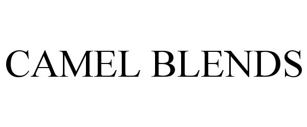 Trademark Logo CAMEL BLENDS