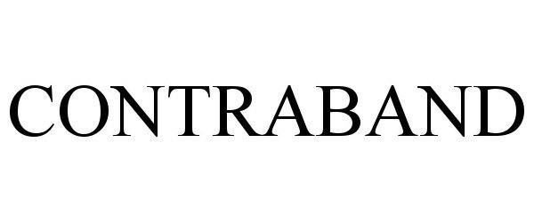 Trademark Logo CONTRABAND