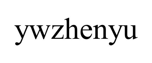 Trademark Logo YWZHENYU