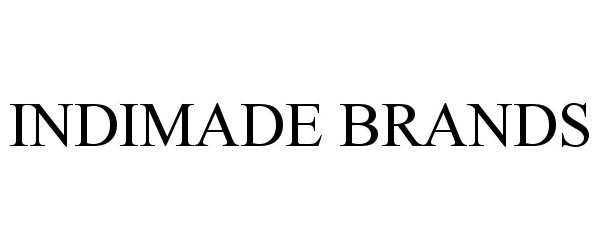 Trademark Logo INDIMADE BRANDS