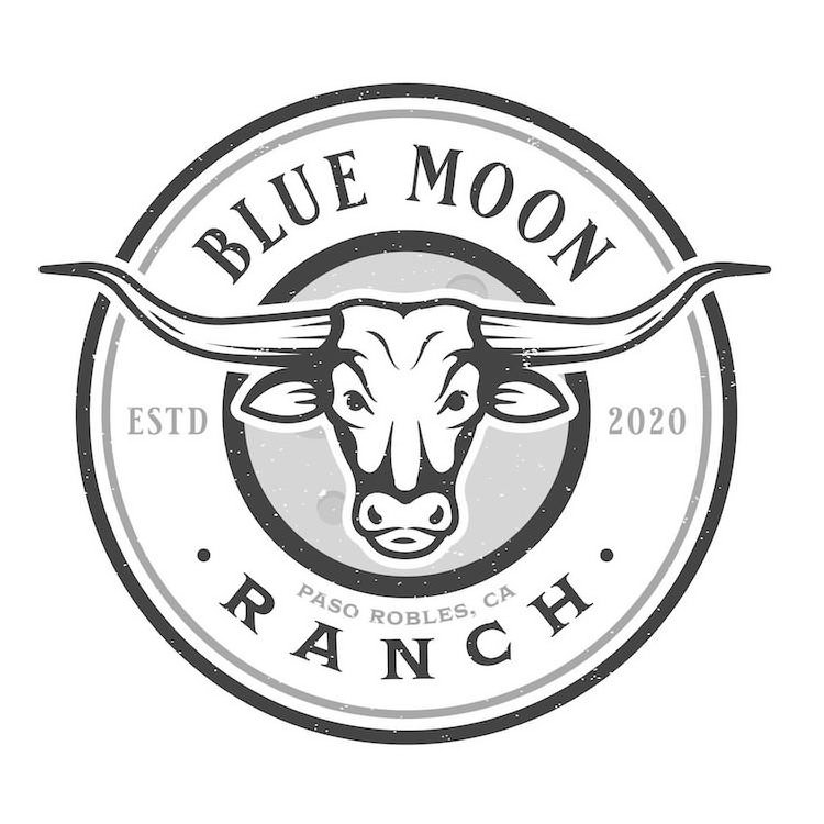 Trademark Logo BLUE MOON RANCH PASO ROBLES, CA ESTD 2020
