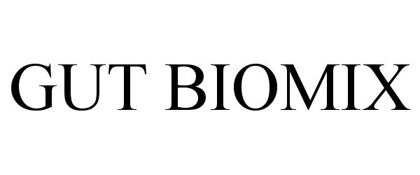 Trademark Logo GUT BIOMIX