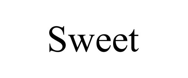 Trademark Logo SWEET