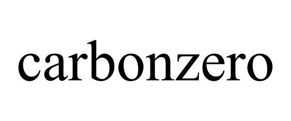 Trademark Logo CARBONZERO