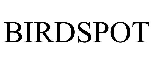 Trademark Logo BIRDSPOT