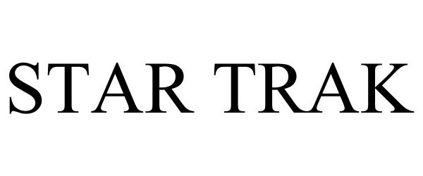 Trademark Logo STAR TRAK