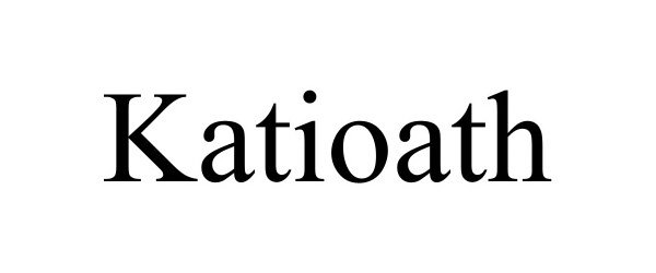 Trademark Logo KATIOATH