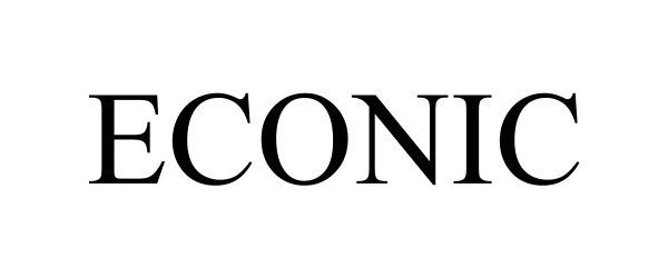 Trademark Logo ECONIC