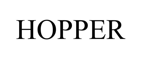 Trademark Logo HOPPER