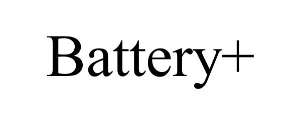 Trademark Logo BATTERY+