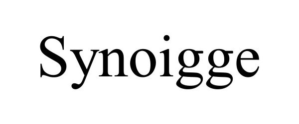 Trademark Logo SYNOIGGE