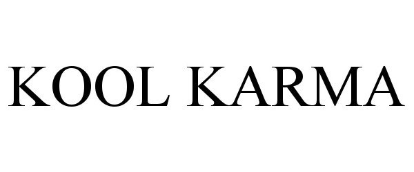  KOOL KARMA