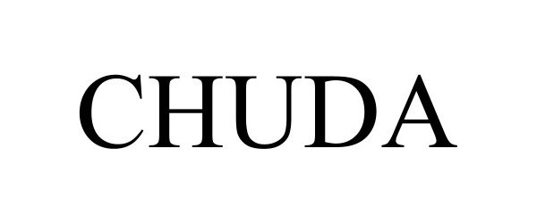 Trademark Logo CHUDA