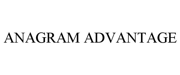  ANAGRAM ADVANTAGE