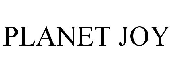 Trademark Logo PLANET JOY