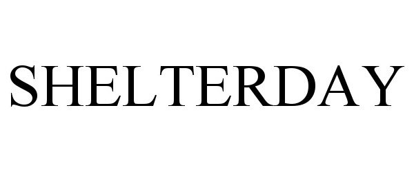 Trademark Logo SHELTERDAY