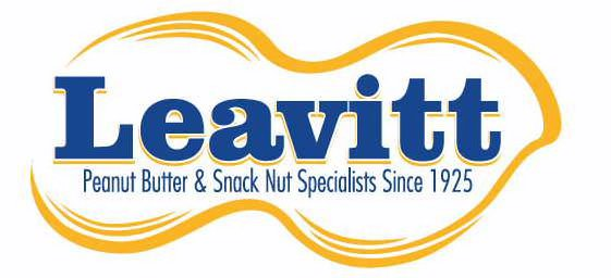  LEAVITT PEANUT BUTTER &amp; SNACK NUT SPECIALISTS SINCE 1925