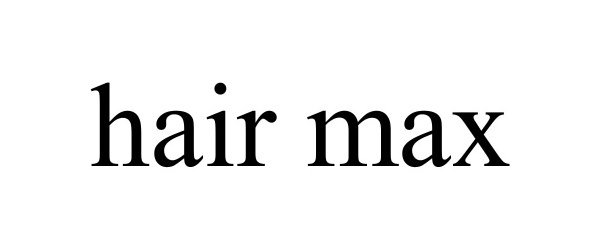 Trademark Logo HAIR MAX
