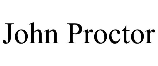 Trademark Logo JOHN PROCTOR