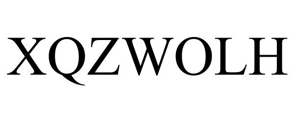 Trademark Logo XQZWOLH