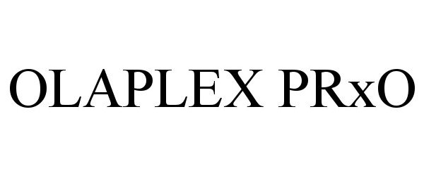 Trademark Logo OLAPLEX PRXO