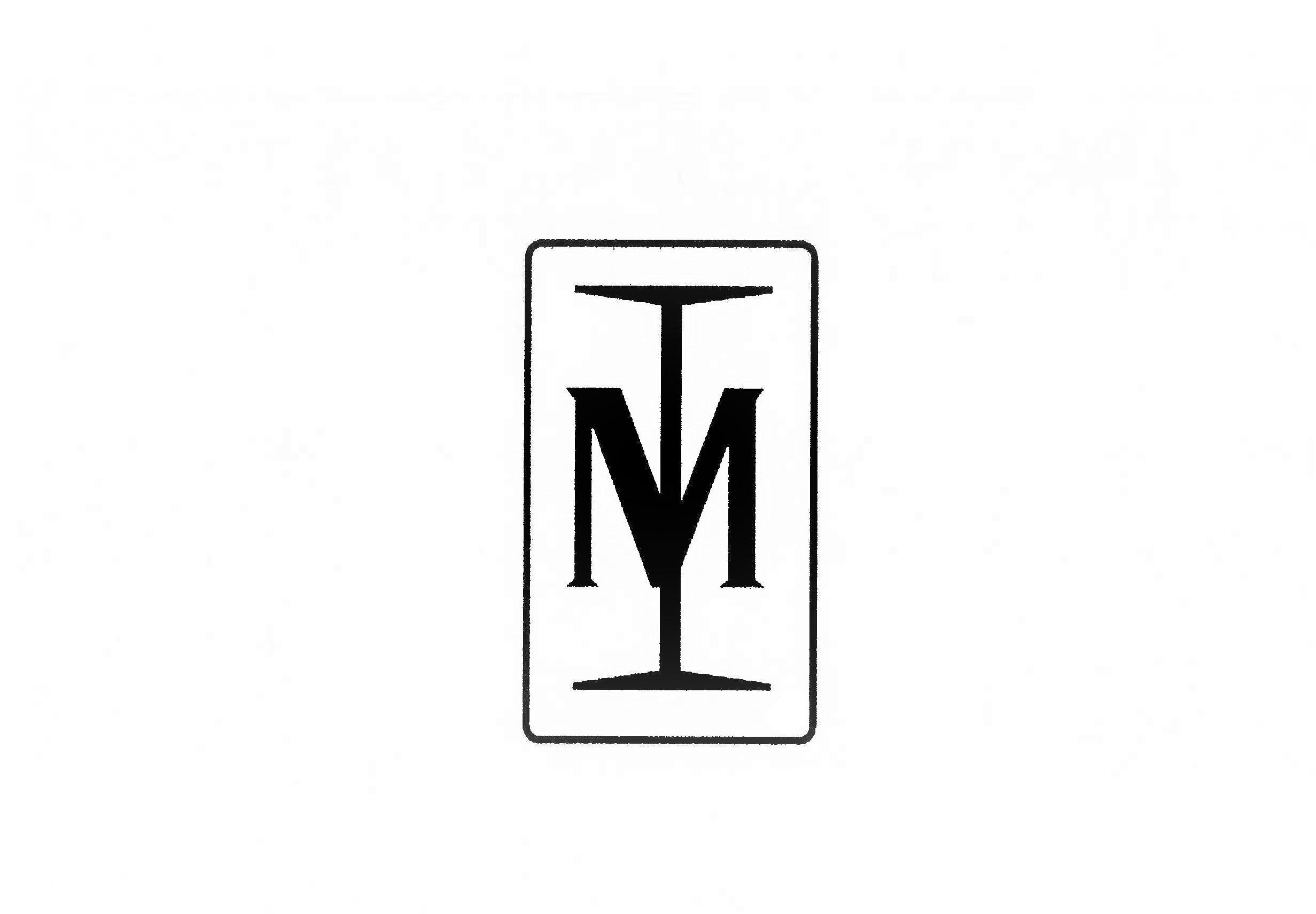 Trademark Logo STYLIZED LETTERS M AND I