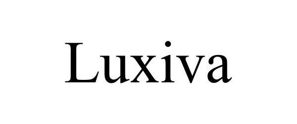 Trademark Logo LUXIVA