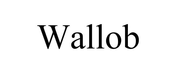 Trademark Logo WALLOB