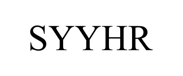 Trademark Logo SYYHR