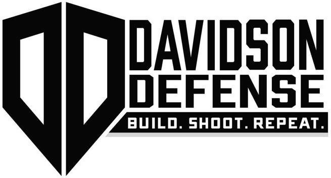 Trademark Logo DAVIDSON DEFENSE BUILD. SHOOT. REPEAT.