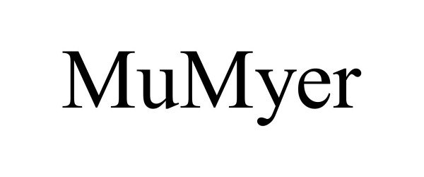 Trademark Logo MUMYER