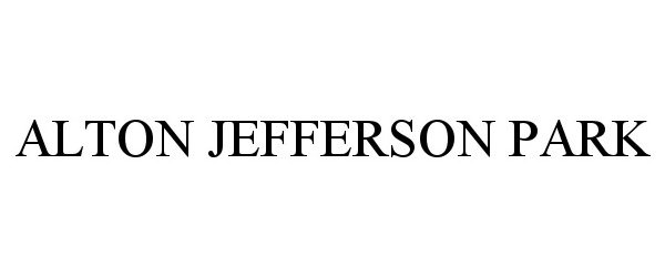 Trademark Logo ALTON JEFFERSON PARK