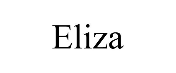 Trademark Logo ELIZA