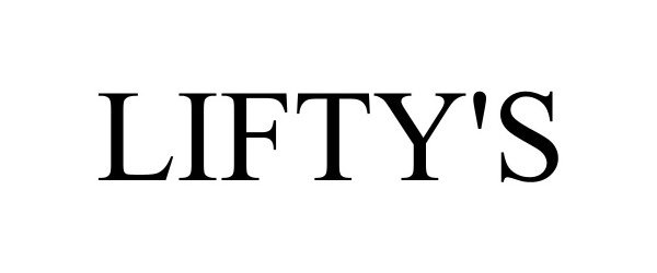 Trademark Logo LIFTY'S