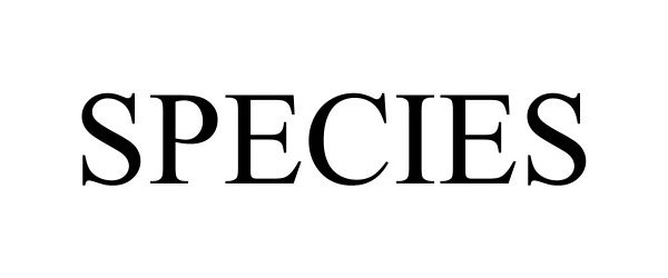 Trademark Logo SPECIES