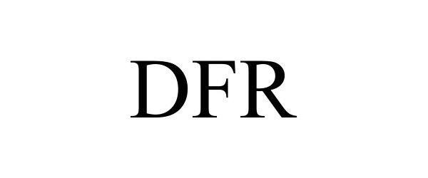 Trademark Logo DFR