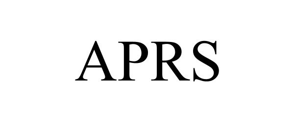 Trademark Logo APRS
