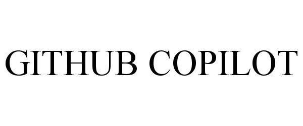 Trademark Logo GITHUB COPILOT