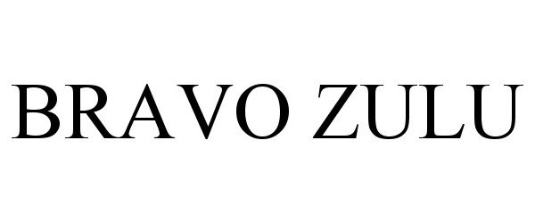 Trademark Logo BRAVO ZULU