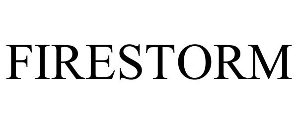 Trademark Logo FIRESTORM