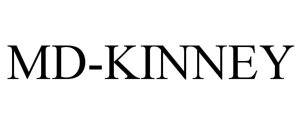 Trademark Logo MD-KINNEY