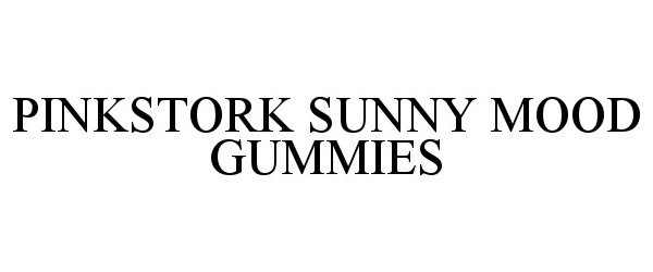 Trademark Logo PINKSTORK SUNNY MOOD GUMMIES