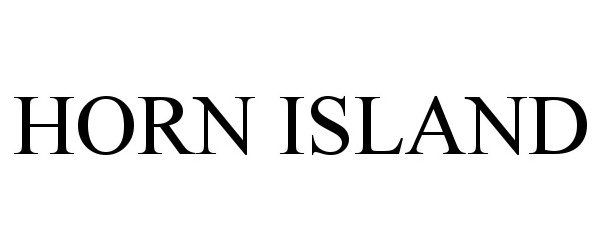 Trademark Logo HORN ISLAND