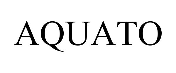 Trademark Logo AQUATO