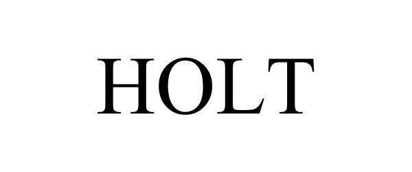 Trademark Logo HOLT