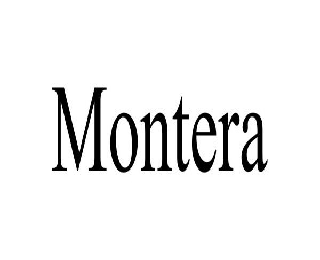 Trademark Logo MONTERA