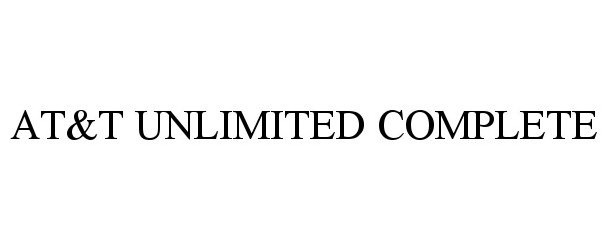  AT&amp;T UNLIMITED COMPLETE