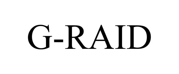 Trademark Logo G-RAID