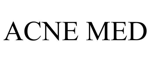 Trademark Logo ACNE MED